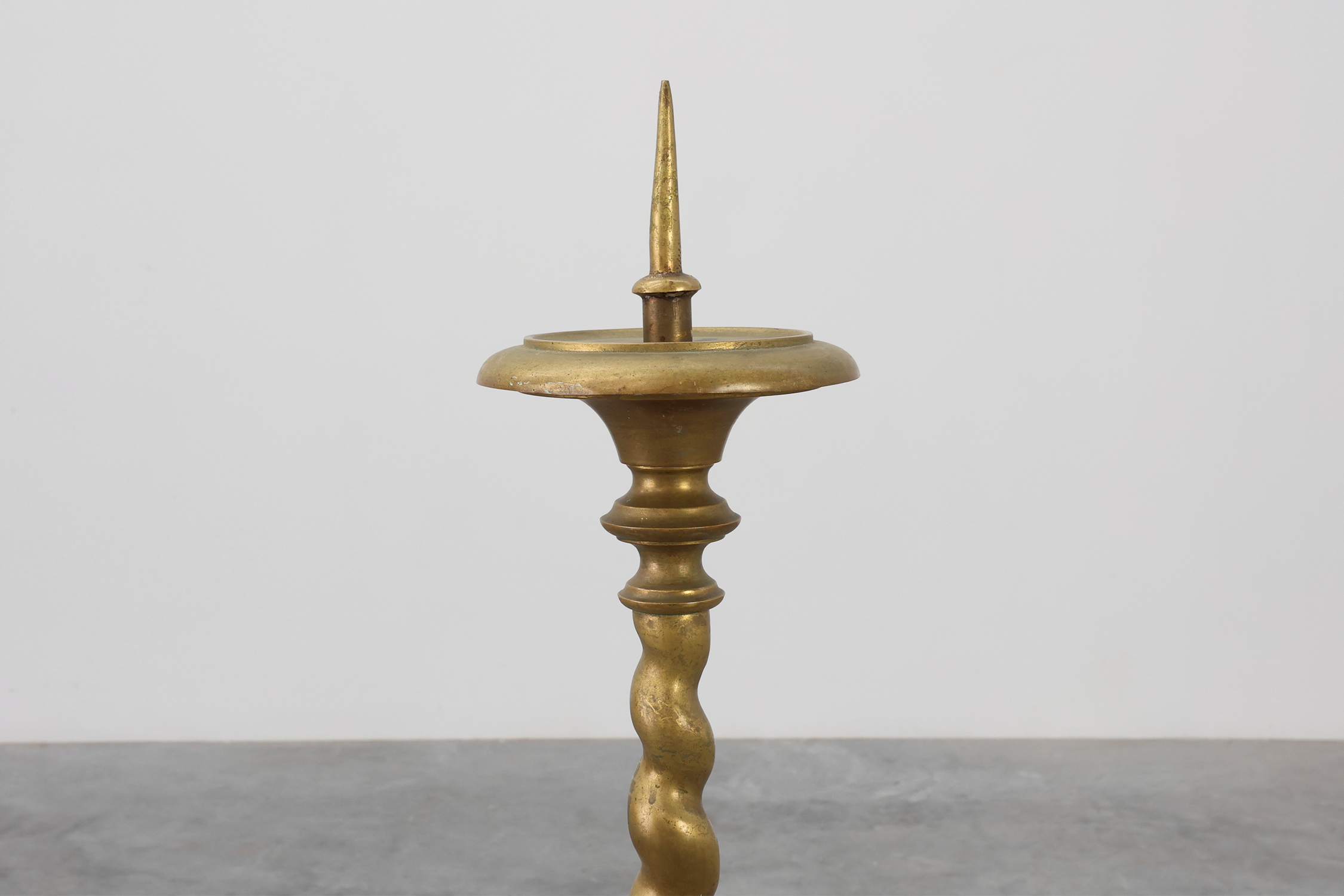 Large copper church candle holder, France 19th centurythumbnail
